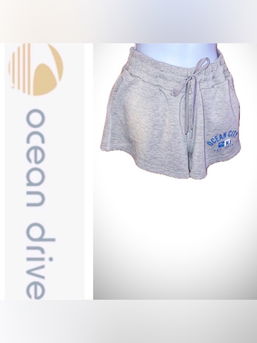 Ocean City Gray Shorts 🌊🩶